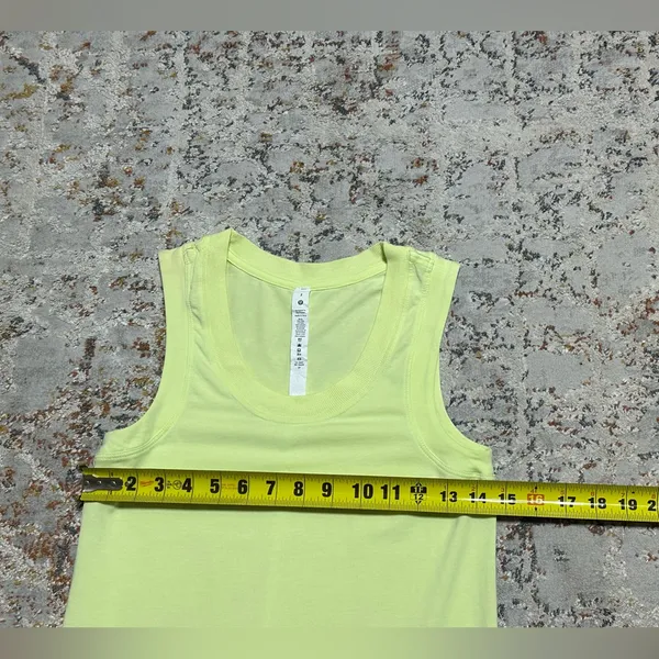 Lululemon All Yours Tank Maxi Dress Crispin neon green size 2 - Image 4