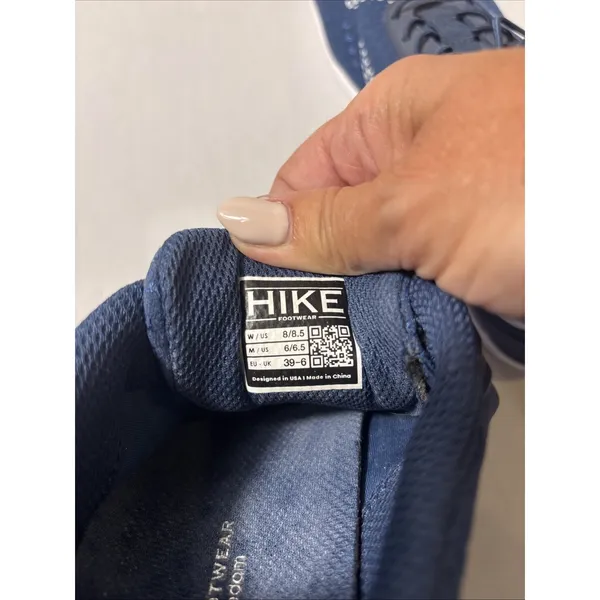 HIKE HF Footwear Women Size 8 Navy Barefoot Minimalist Walking Shoes Sneakers - Image 6
