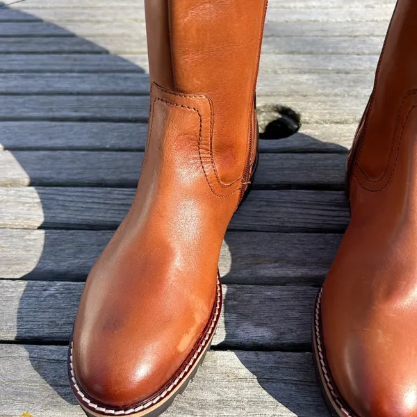 Knee High and Riding leather Boots- soft walk inara boots size 7.5‎ - Image 4