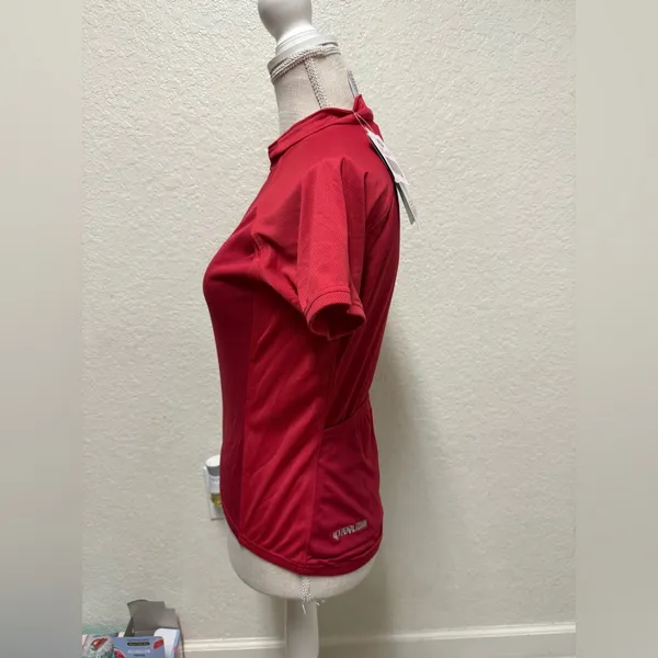 PEARL IZUMI Vibrant Red Podium Cycling Jersey - Image 5