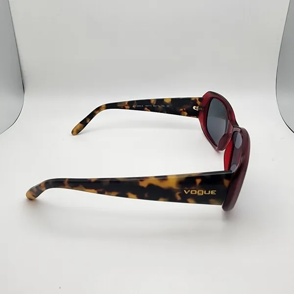 Vogue Red & Tortoiseshell Prescription Sunglasses Frames - Image 4