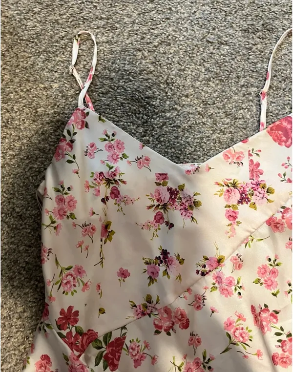 Primark floral satin tank top - Image 2
