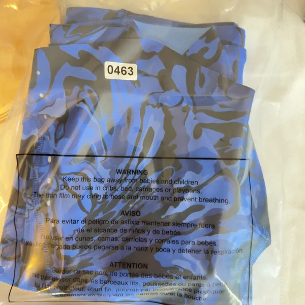 463| NWT Lululemon Fast and Free 6" Pocket Shorts Blue Marble Print Size‎ 0 - Image 7