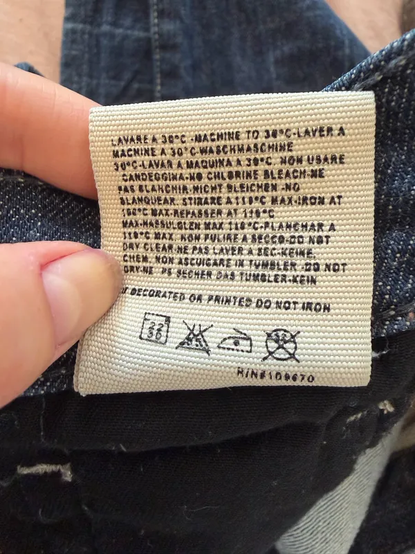 Vintage Citizens of Humanity Jeans Low Rise Bootcut made in USA size 28 - Image 8
