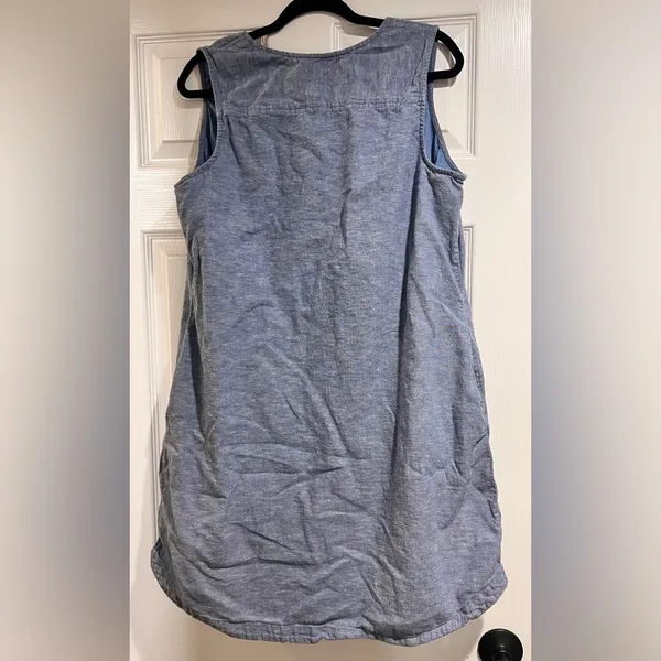 Time and Tru sleeveless chambray dress - Image 5