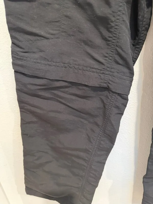 The North Face Women's Charcoal black Cargo convertible Pants - Image 3