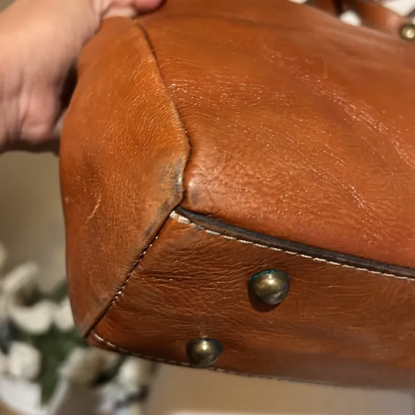 Patricia Nash Tooled Leather Poppy Tote Western, Boho, cowgirl - Image 7