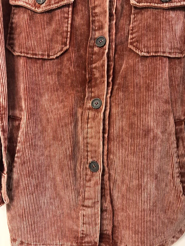 Zenana Outfitters Corduroy Shacket - Image 2