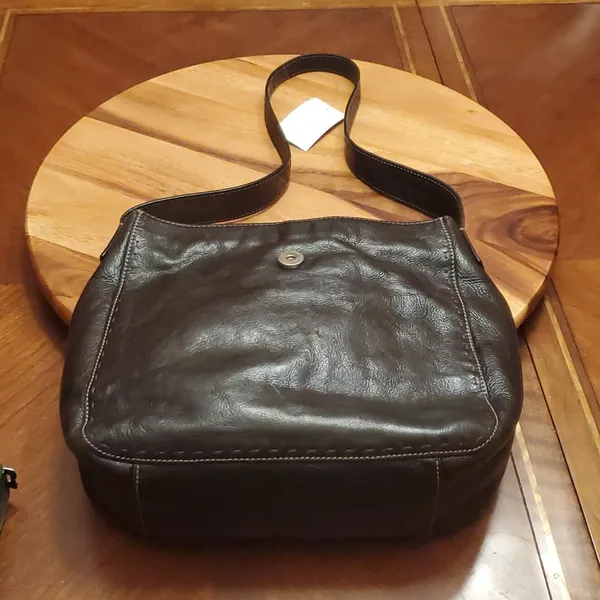FOSSIL CLASSIC VINTAGE Leather Shoulder Bag ZB9097 - Image 4