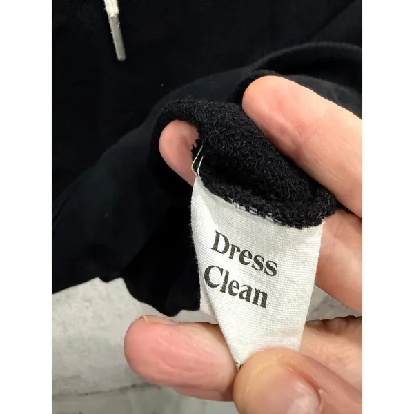 MATE the Label Women Hoodie XS Black Organic Cotton Raglan Pullover - Image 6