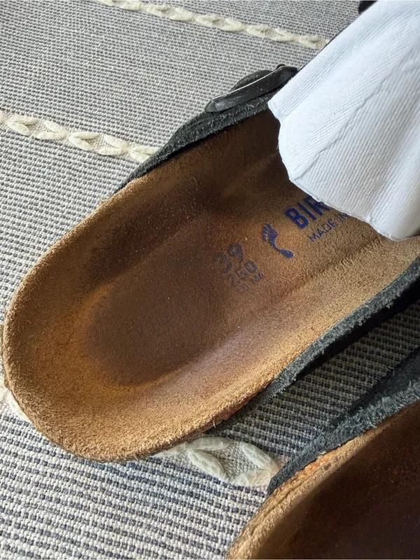 Birkenstock Boston Clogs Soft Footbed Black Size 39 Women’s 8 - Image 7