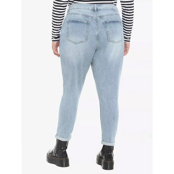 NWOT Her Universe Disney Bambi and Thumper Mom Jeans Plus Size 17 - Image 3