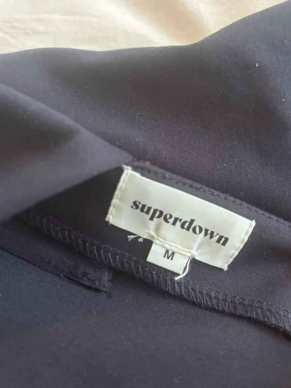 Revolve superdown Mini Dress Navy Blue - Image 5