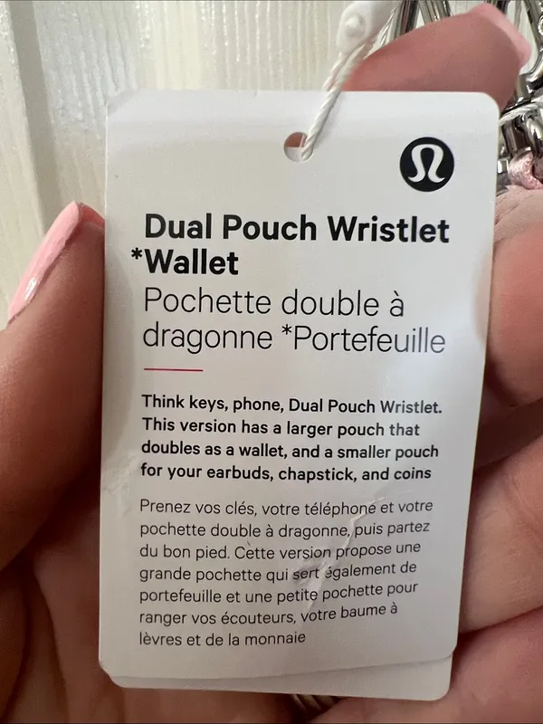 Dual Pouch Wristlet Wallet - Image 4