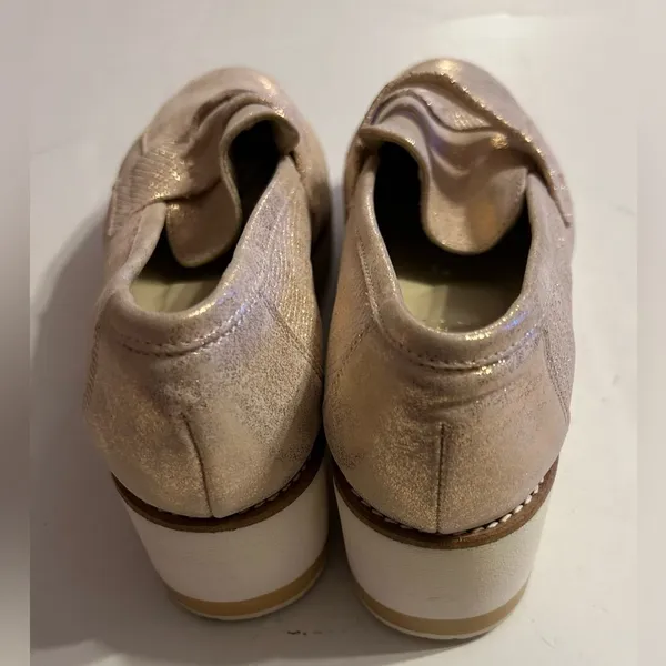 Marroqui Sanchez gold shoes size 36 - Image 3