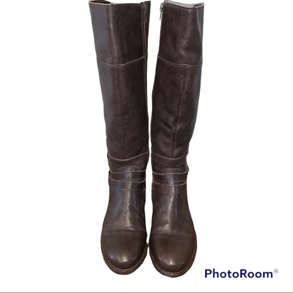 Matisse Brown Leather Blakely Tall Boots - Image 3