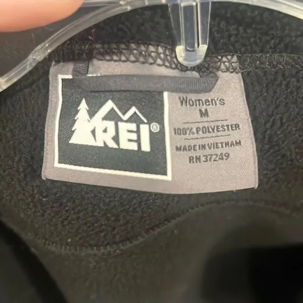 ✨REI Co-op Groundbreaker Fleece Black Sz Medium Jacket 2.0✨ - Image 4