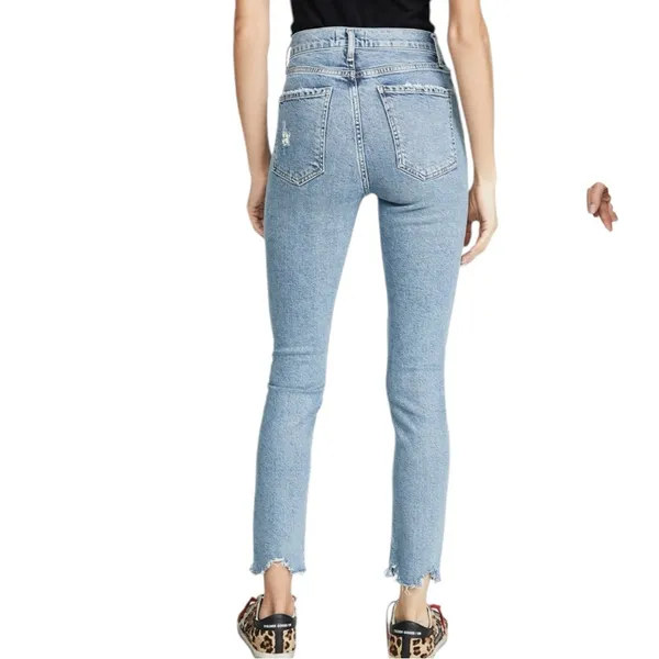 Agolde Nico High Rise Distressed Skinny Ankle Jeans Women’s size 31 - Image 3