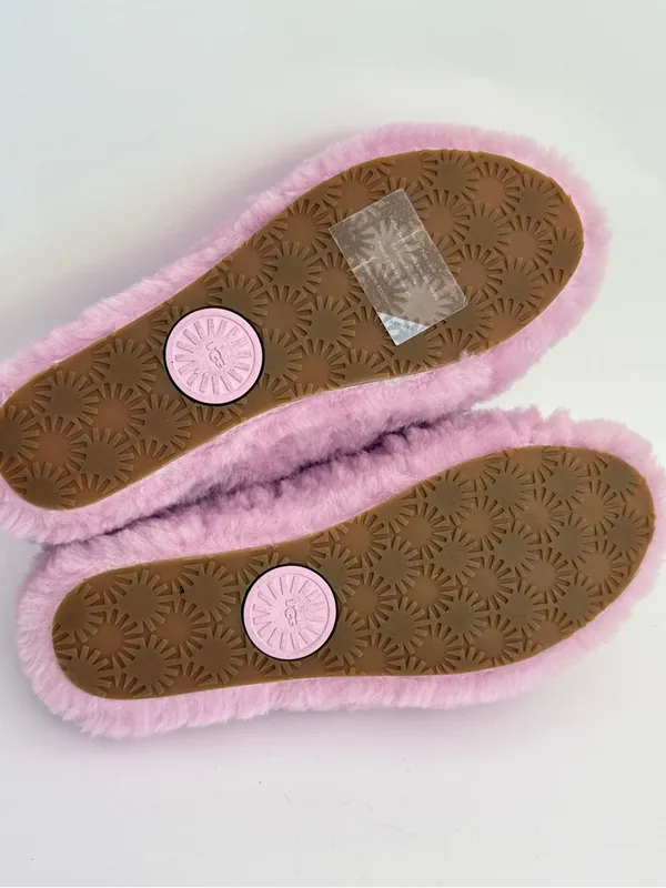 UGG Fluff Yeah Slide Platform Slippers Nightfall Lilac Purple Size 9 EUC - Image 9