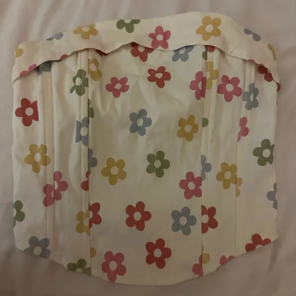 Glassons Strapless Flower Top - Image 4