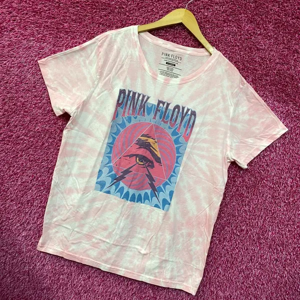 Pink Floyd All Seeing Eye Rock tie dye Tshirt size Extra Large - Image 3