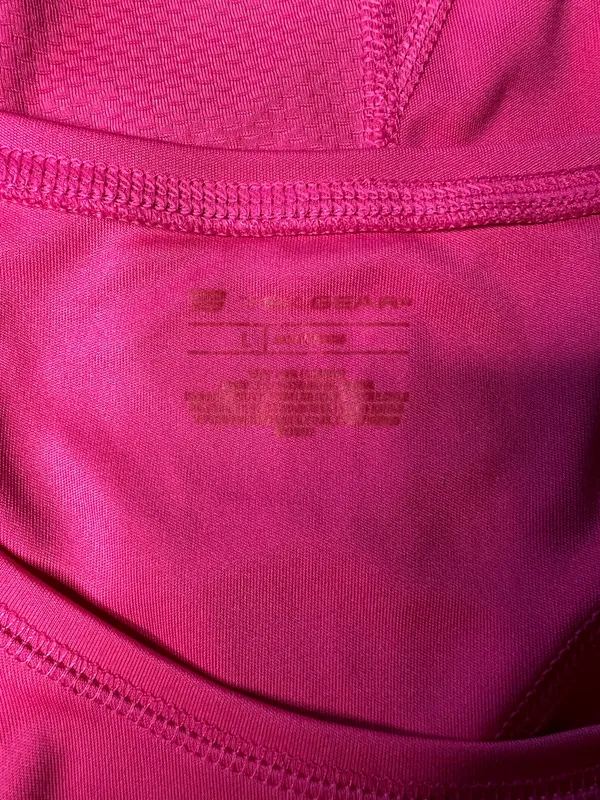 Tek Gear Yoga Active Set Pink & Gray Size Large - Image 7