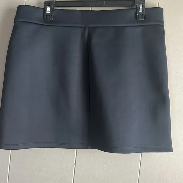 Fabletics Cornado Black Mini Athletic Double Zipper Skirt Women's Size L - Image 6