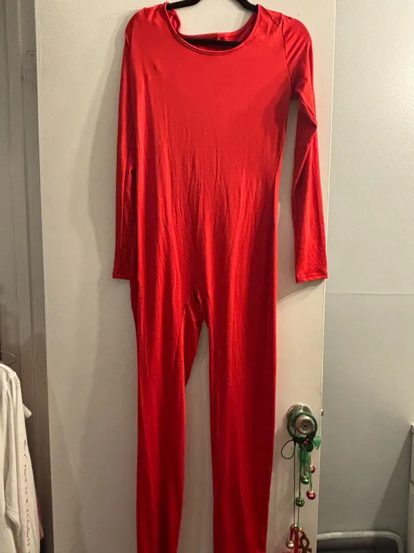 One piece red suit - Image 3