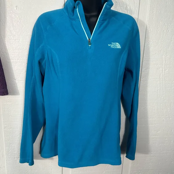The North Face 1/4 Zip Daria Athletic Pullover See Measurements EUC - Image 2