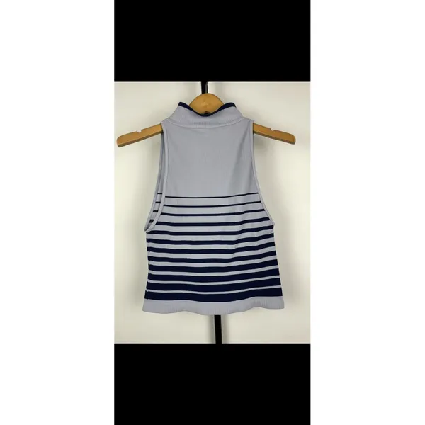 Free People Intimately High Five Halter High Neck Seamless Cami In Navy Sz‎ M/L - Image 3
