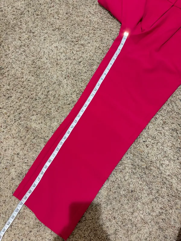 Old Navy Extra High-Rise Taylor Wide Leg Trouser Pants Hot Pink Barbie Medium - Image 11