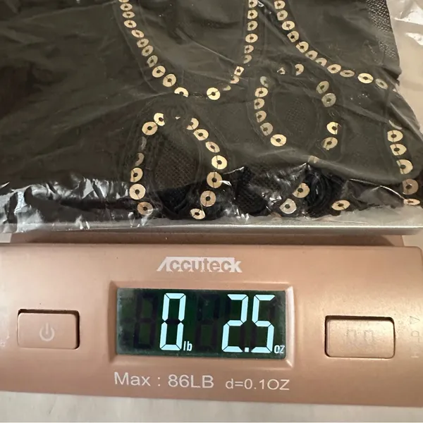 Black Sheer Mesh Embellished‎ Tank Top Boho Festival Goth Y2K Spaghetti Strap - Image 6