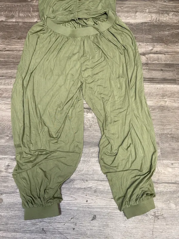 NWT Fashion to Figure Olive Cutout Harem Jumpsuit Plus Size 1 14/16 - Image 6