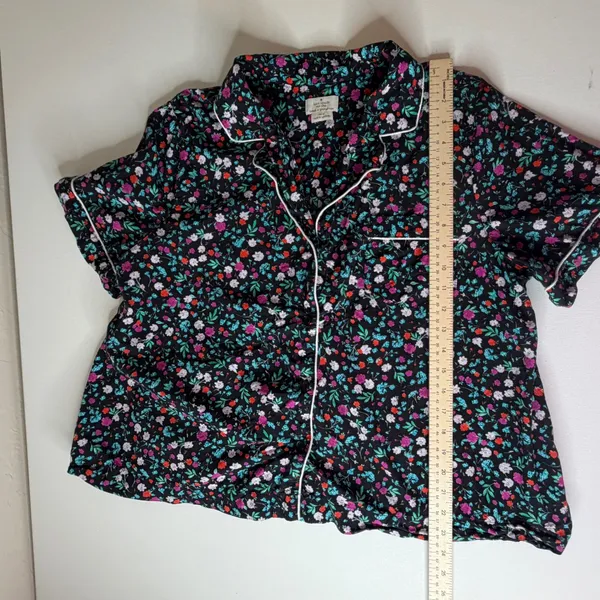 Kate Spade Floral Pajama Set Size XL Multicolor‎ Lounge Comfy Preppy Colorful - Image 9