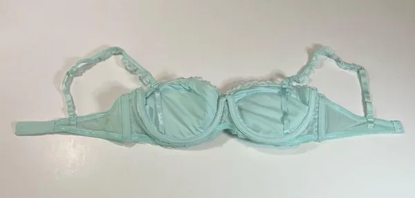 Victoria's Secret Blue Lace Bra - Image 4