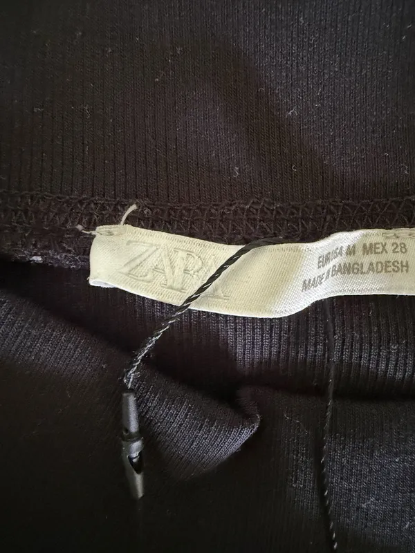 ZARA Black Long Sleeve Top - Image 8