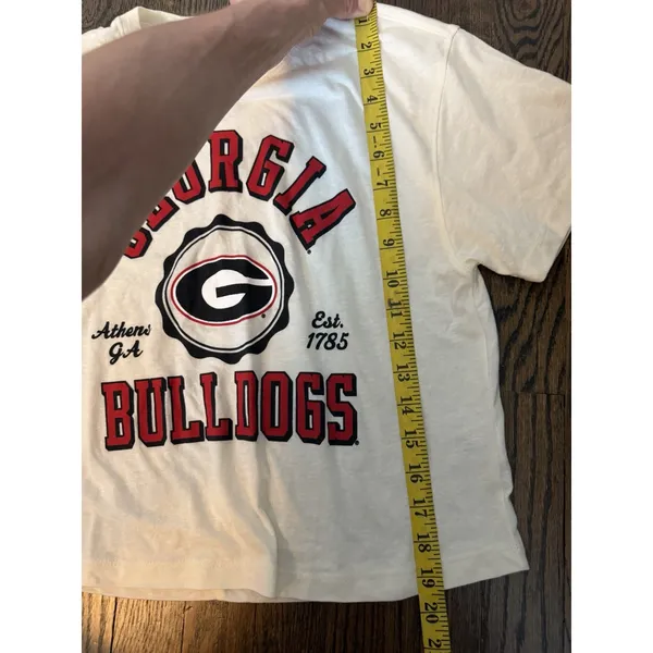Pressbox Georgia Bulldogs Gameday Couture Women's T-shirt Sz S NEW $56 - Image 3