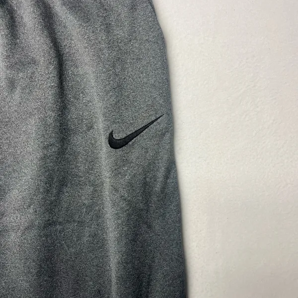 Nike Sportswear Sweatpants Mens xLarge Gray Swoosh Dri Fit Taper Leg Gym Jogger - Image 4