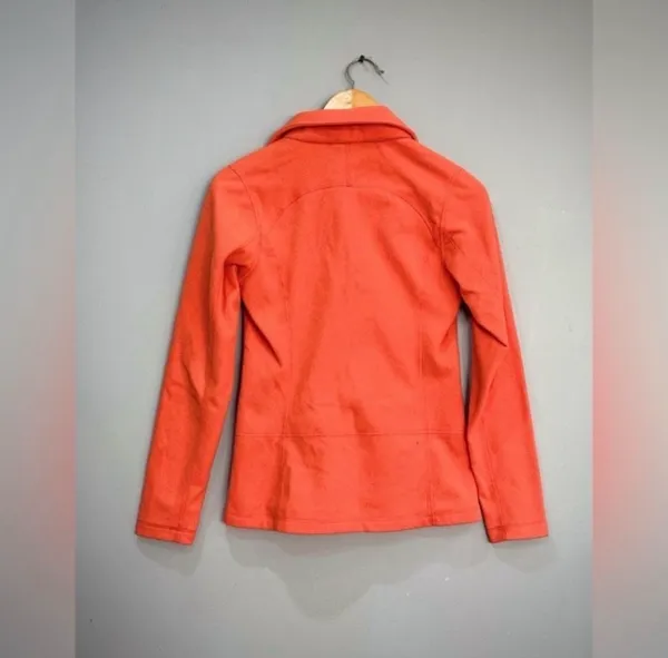 SALE! Women’s Orange Patagonia Full Zip Fleece Size XS VGUC - Image 4