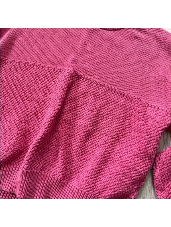 VINTAGE Eddie Bauer Gorpcore Indie Sleaze Cotton Knit Crewneck Sweater large - Image 3