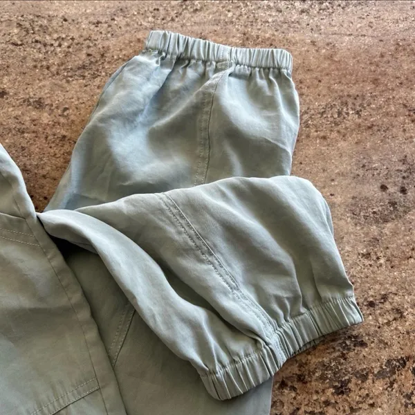 (NWOT) Abercrombie & Fitch Utility Jogger in Mint Green, Small - Image 5