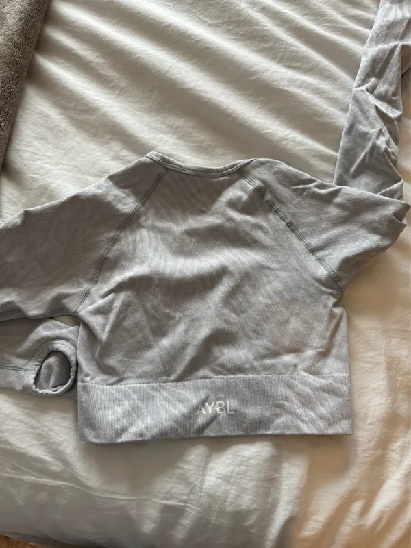 AYBL Long Sleeve Crop Top - Image 2