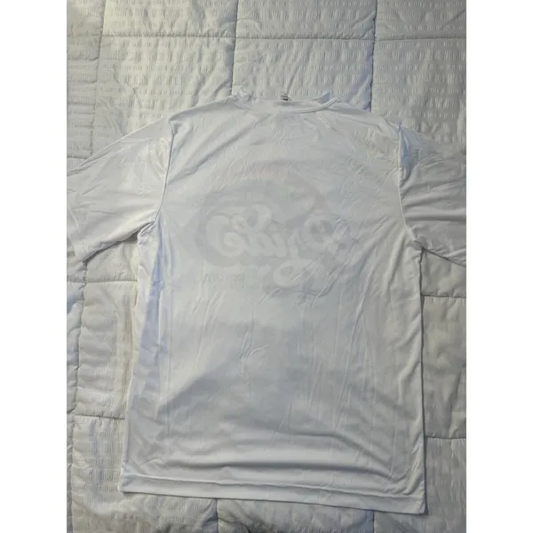 Pride T-Shirt LGBTQ Women's Small White Rainbow Athletic - Image 5