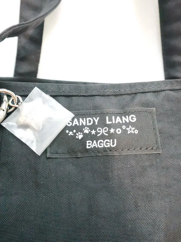 Baggu x Sandy Liang Mini Nylon Market Bag - Black - NWT - Image 4