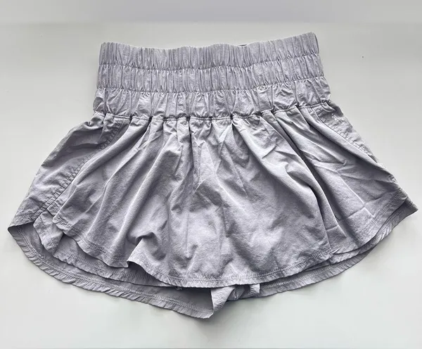 Free People Way Home Shorts Lavender athletic running M - Image 2