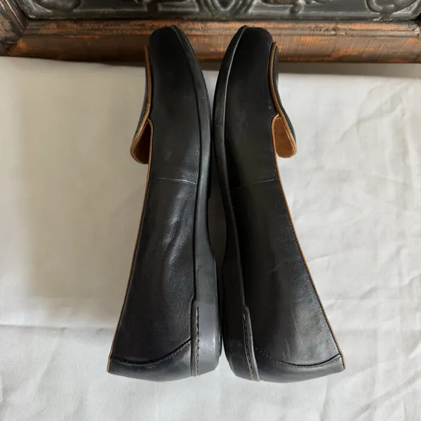Dansko Nastacia Loafers Shoes Womens Sz‎ 9.5-10 US 40 EU Nappa Black Leather - Image 4