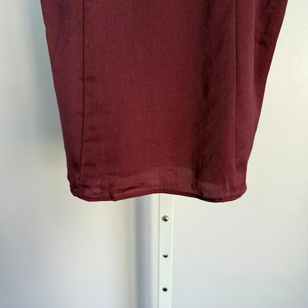 Banana Republic Y2K Cami Top‎ Ruched Sleeveless Blouse Tank Top Size 0 - Image 3