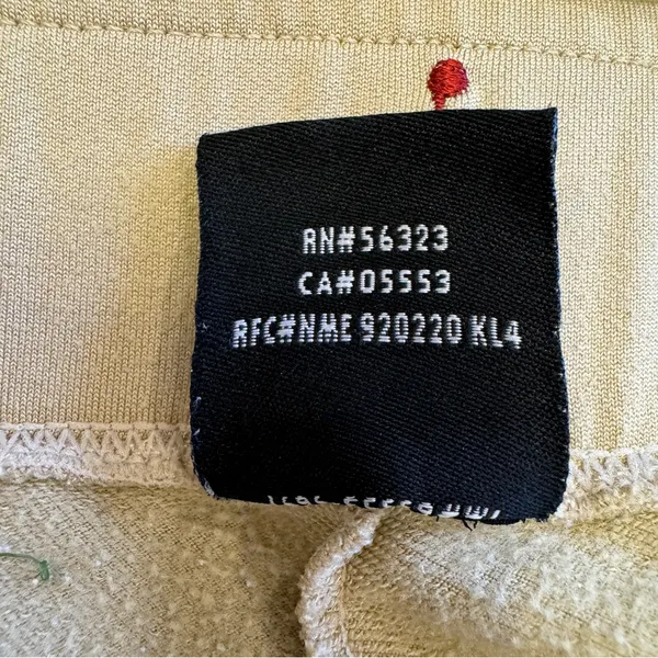 VINTAGE Jordan Womens TRACK Pants Large/Medium Tan, Red, Green,‎ Yellow Dri-Fit - Image 5