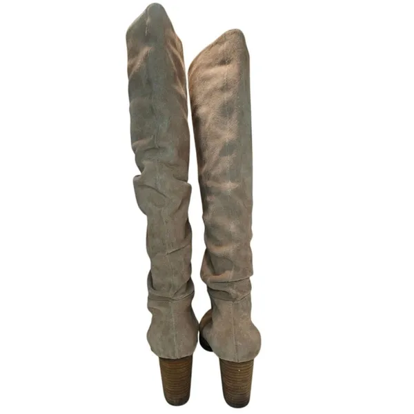 Tan suede high Steve Madden Boots sz 11 - Image 4