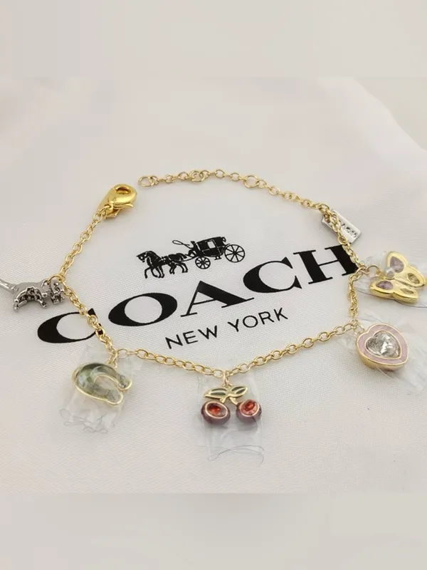 Coach Cherry Butterfly Charm Bracelet - Image 2